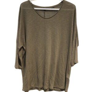 2/$20 🏷 VeroModa Olive Green 3/4 Sleeve Size XL